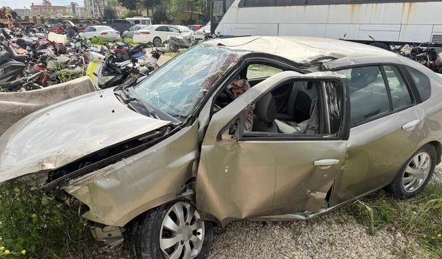 Tarsus'ta feci kaza: 2 ölü, 2 yaralı