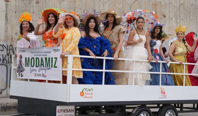 Tarsus Belediyesi Portakal Çiçeği Festivalinde ödül aldı