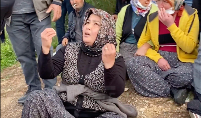Köylüler bahçeleri için etten duvar oldu