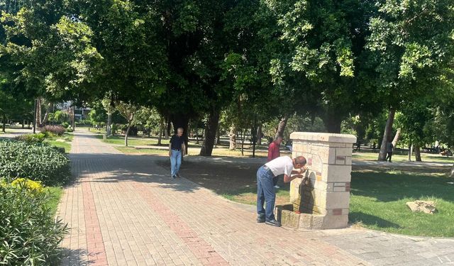 Adana'da termometreler 33 dereceyi gösterdi