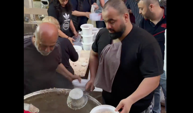 Bahçe Mahallesi’nde Kazanlar Kaynadı: 120 Kurbanla Hırısi Hazırlandı