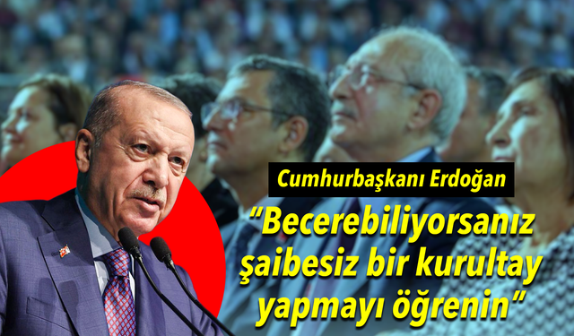 Erdoğan’dan CHP’ye: “Koltuk Kapmaca Oynayın, Diplomasiye Karışmayın”