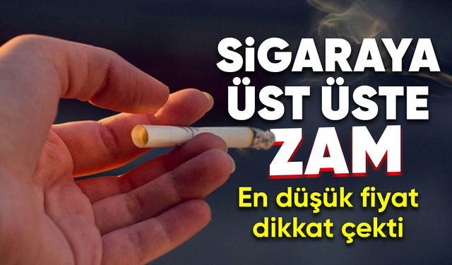 Sigara yazam: En düşük sigara fiyatı dikkat çekti