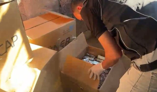 Mersin'de 155 bin 568 adet uy*şturucu hap ele geçirildi, 2 kişi tutuklandı