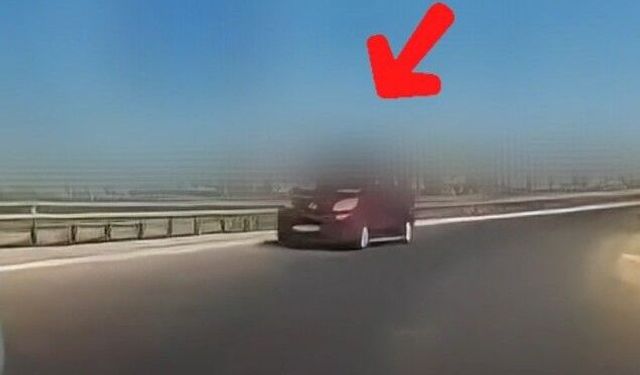 Mersin'de otoyolda ters yönde ilerleyen sürücüye 90 bin lira ceza