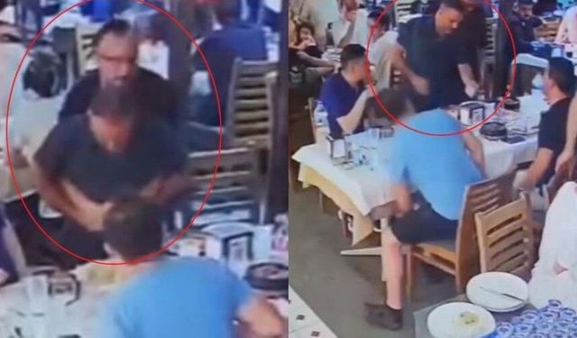 Boğazına lokma kaçan vatandaşı Heimlich manevrası kurtardı