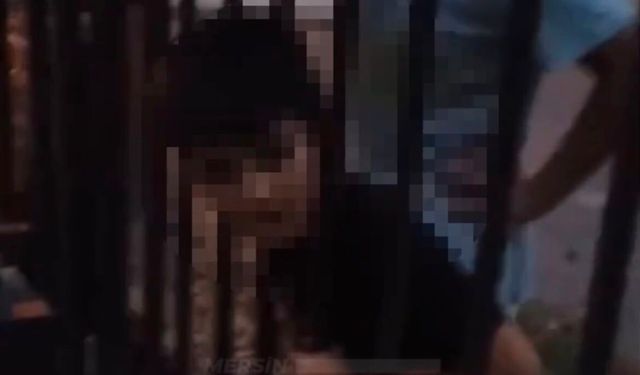 Okul bahçesinde korku dolu anlar! Kafası demir parmaklıklara sıkıştı