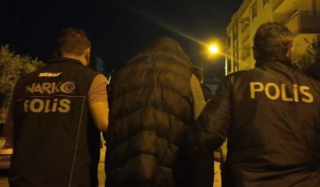 Mersin'de operasyon: 174 ekip, 2 insansız hava aracı ve 630 polis katıldı
