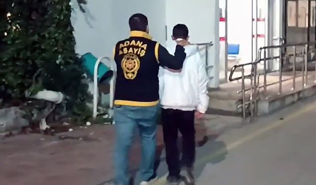Adana'da kasada oturan çocuğu başından vuran 17 yaşındaki şüpheli yakalandı