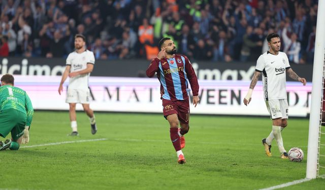Maç sonucu: Trabzonspor - Beşiktaş: 2-0