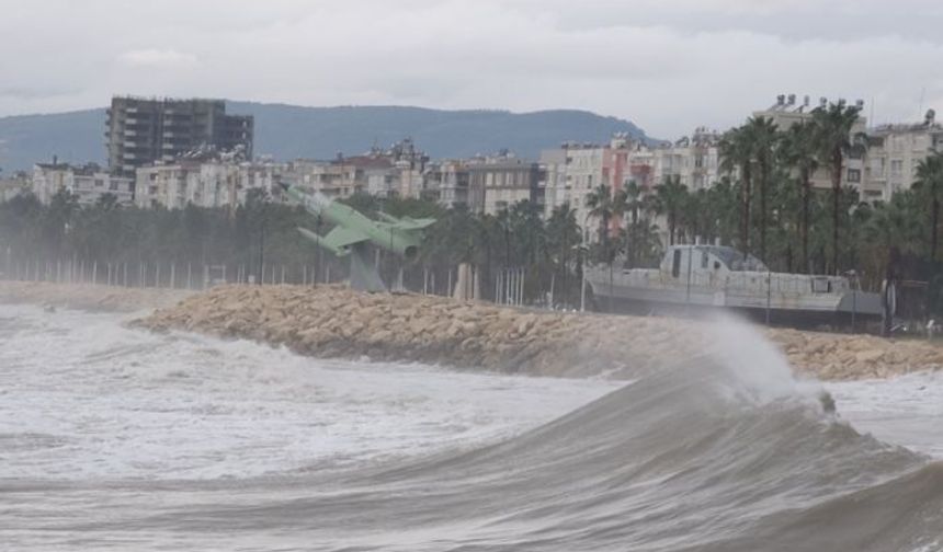 Mersin için kuvvetli yağış uyarısı
