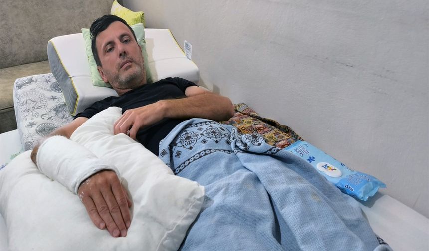 Mersin'de izinsiz eğitim sürüşü tartışmasında eğitmenin kolu ve kalçası kırıldı
