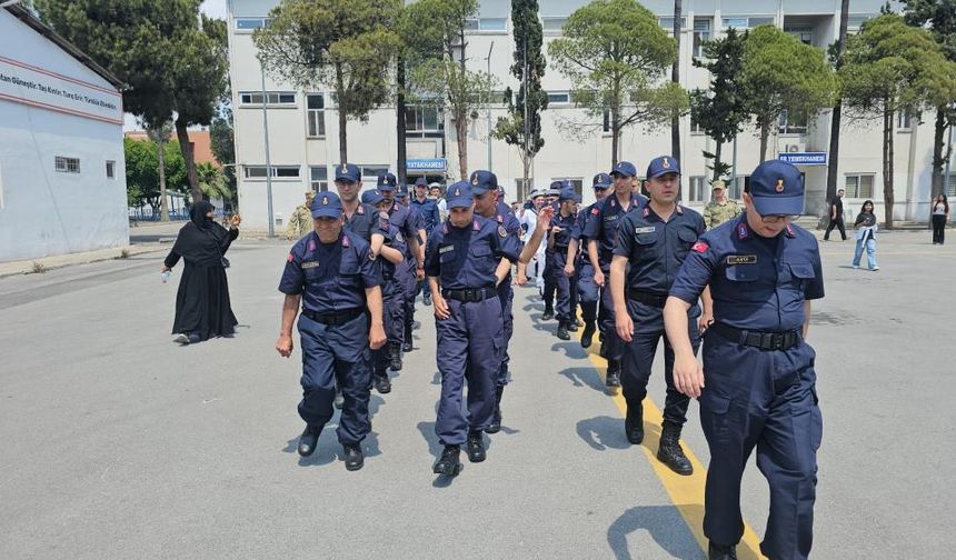 Mersin'de özel bireyler asker olma heyecanı yaşadı