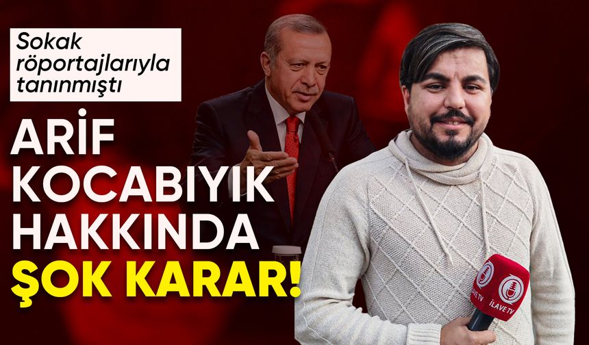 Sokak röportajları ile tanınan Arif Kocabıyık gözaltına alındı