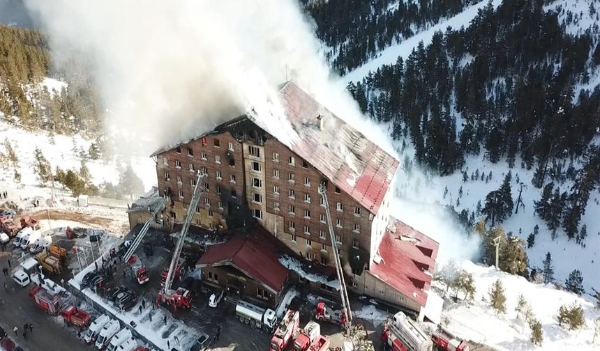 Savcılık iddianameyi hazırladı: Bolu'daki otel yangınında şüphelilere rekor hapis cezası istemi
