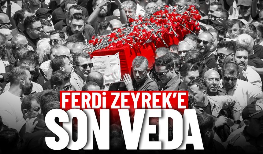 Manisa Büyükşehir Belediye Başkanı Ferdi Zeyrek, son yolculuğuna uğurlandı