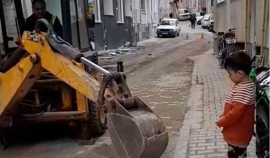 Tokat Belediye operatöründen minik operatöre jest