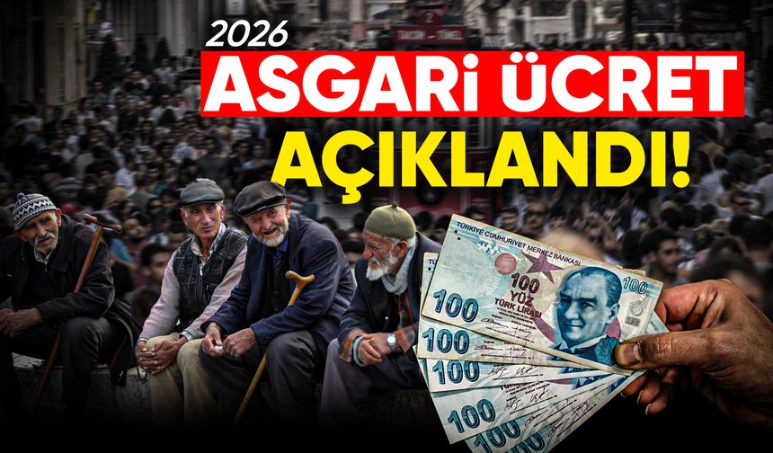 Asgari ücret açıklandı!