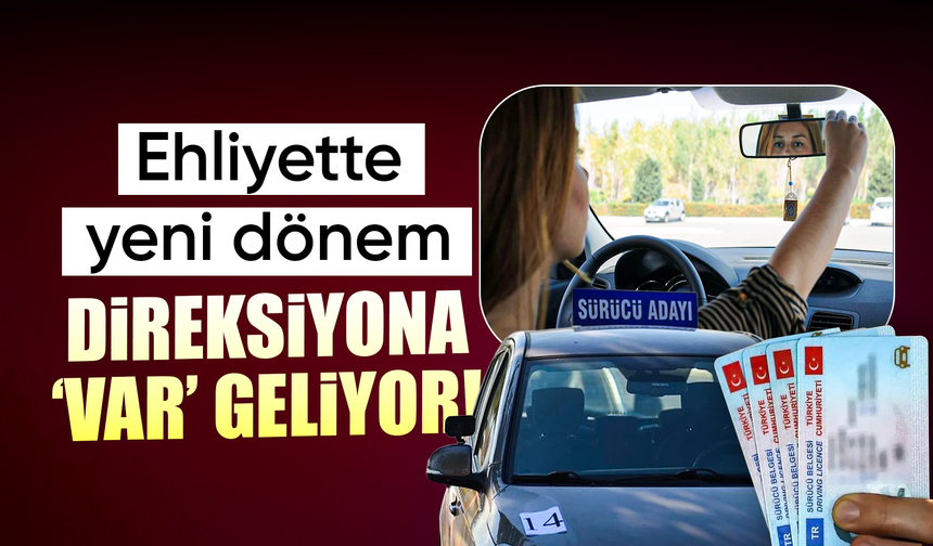 Ehliyette yeni dönem: Direksiyon sınavları için kamera kaydı tavsiyesi
