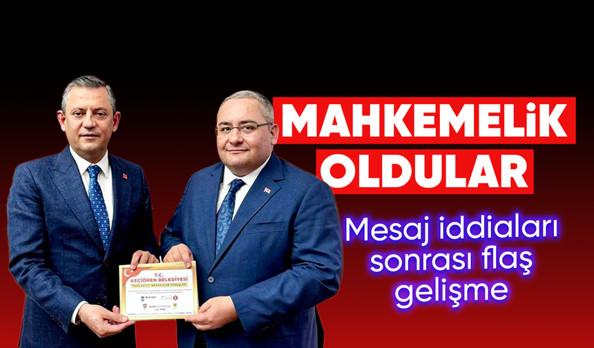 Mesut Özarslan'dan Özgür Özel'e dava!