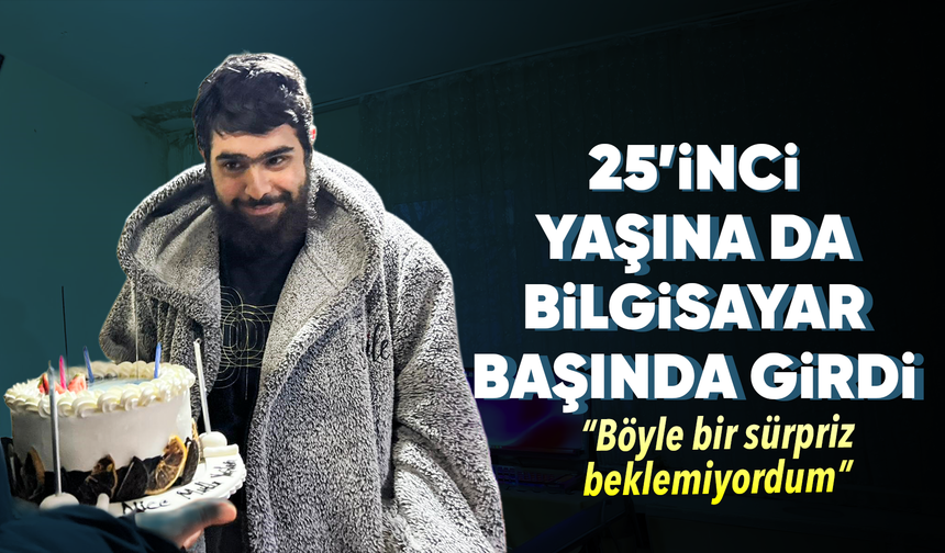 Evden çıkmayan telefon bağımlısı genç 25. yaşına bilgisayar başında girdi