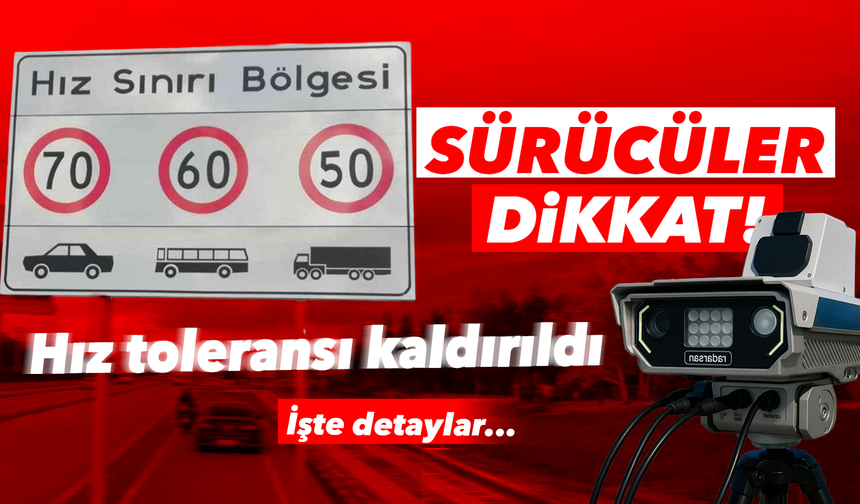 Radar Denetimlerinde Yüzdelik Hız Toleransı Kaldırıldı