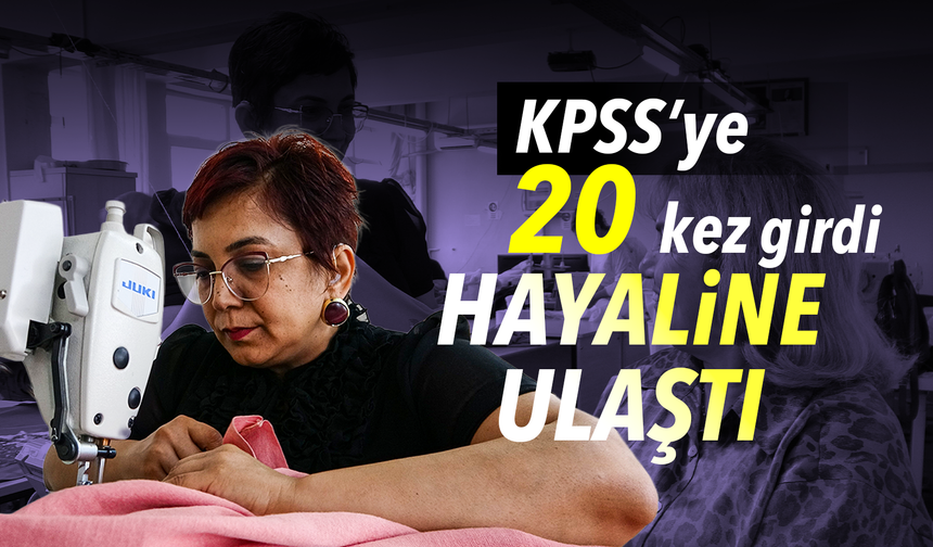 20 yıllık azim öğretmenliğe kavuşturdu: 20'nci kez girdiği KPSS ile hayaline ulaştı