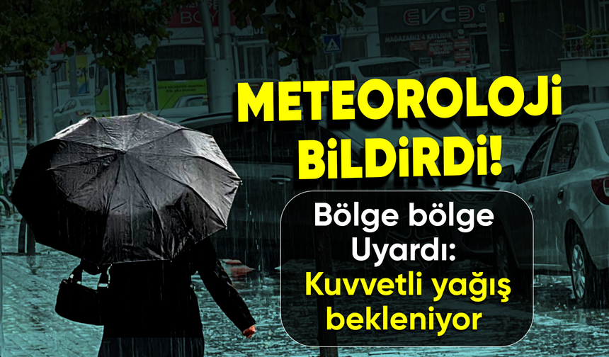 Akdeniz Bölgesi’nde Yerel Kuvvetli Yağış Bekleniyor!