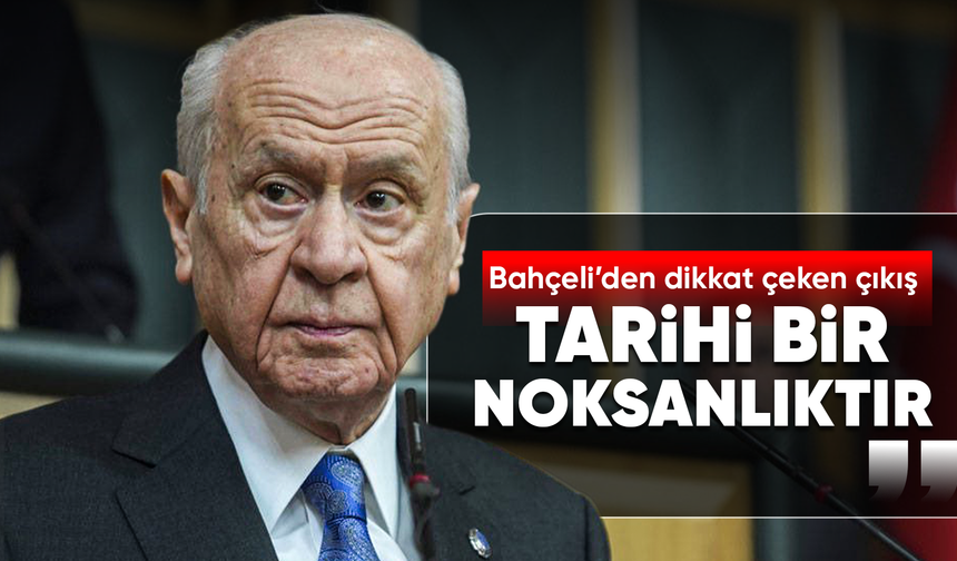 Bahçeli’den askeri hastane çıkışı: “Kabul edilemez, tarihi bir noksanlıktır”