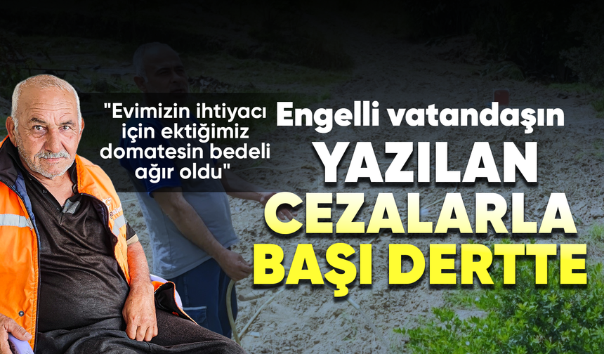 Engelli vatandaşa ASKİ'den fazla su kullandın cezası
