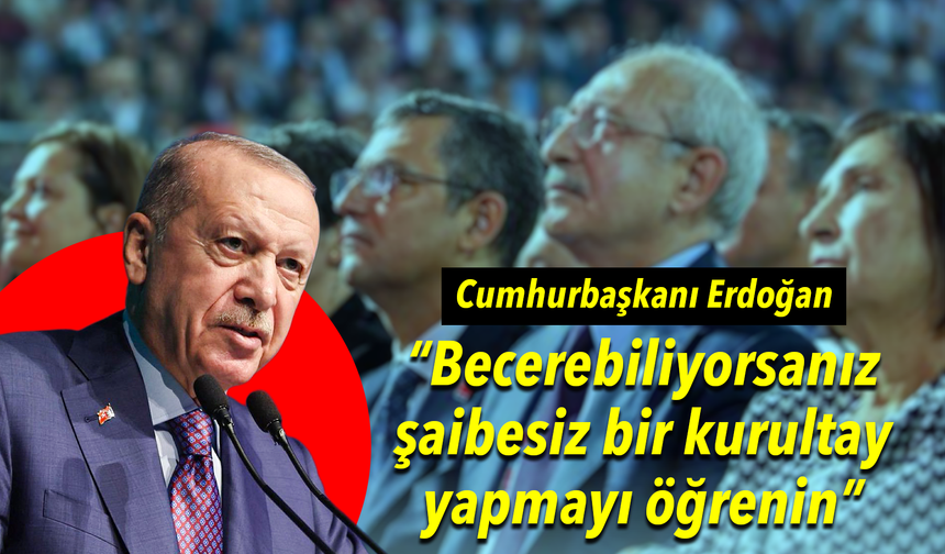 Erdoğan’dan CHP’ye: “Koltuk Kapmaca Oynayın, Diplomasiye Karışmayın”