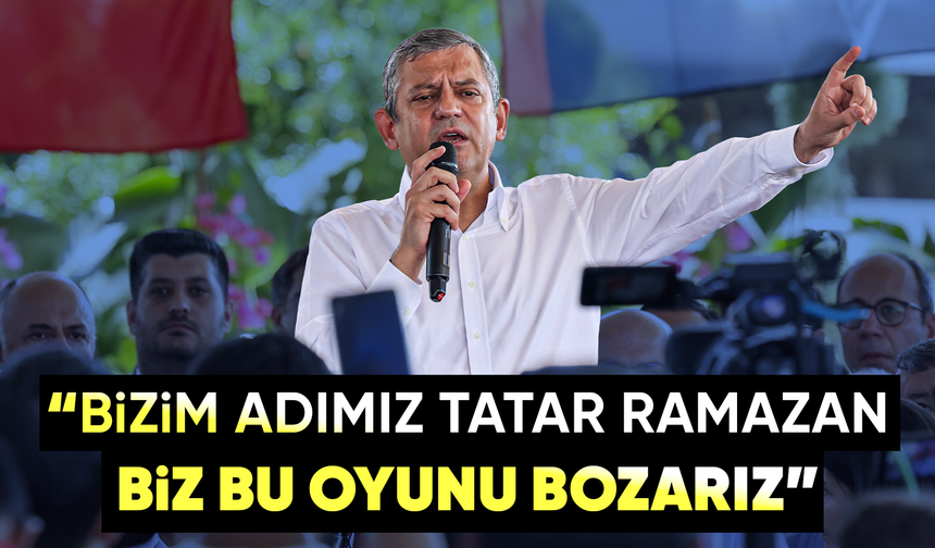 Özel: “Bizim adımız Tatar Ramazan biz bu oyunu bozarız.”
