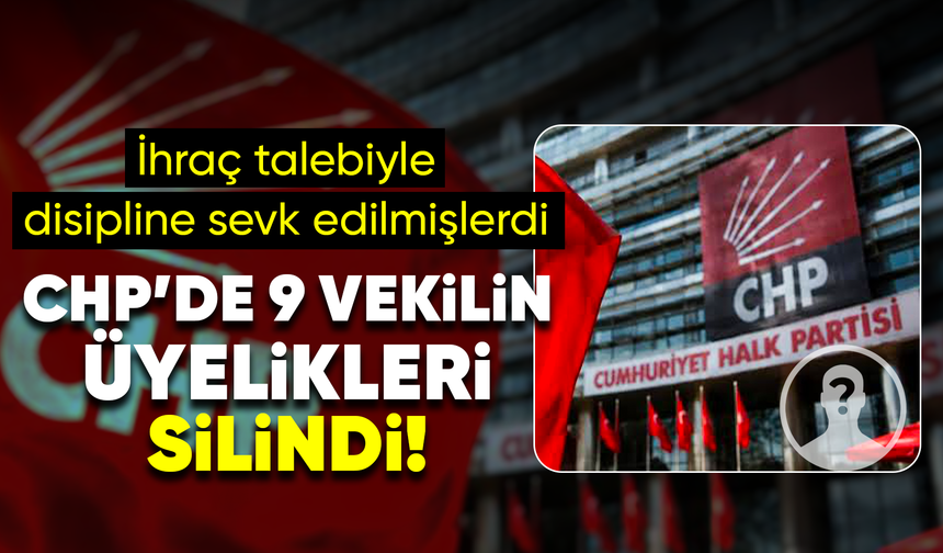 9 milletvekili hakkında kritik karar