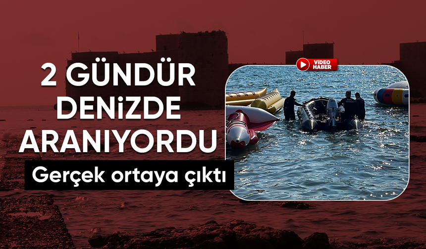 Denizde kaybolduğu sanılan kişi, polisin kimlik kontrolünde bulundu