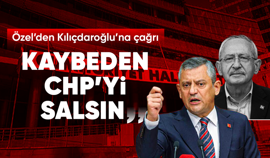 Özel’den Kılıçdaroğlu’na tarihi çağrı “Yüzde 90’ın altında oy alırsam siyaseti bırakıyorum”