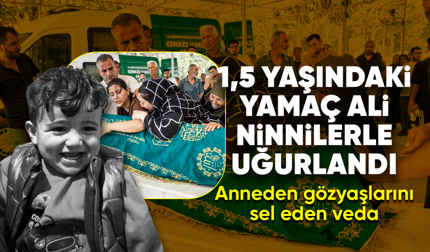 Acılı Anne Evladı Yamaç Ali’yi Ninnilerle Son Yolculuğuna Uğurladı