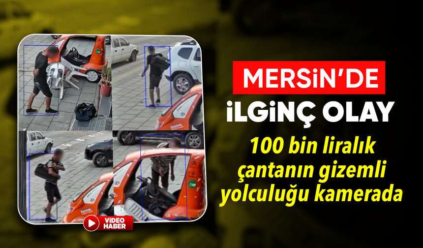 100 bin liralık takım çantasını alıp gitti, bir gün sonra geri bıraktı