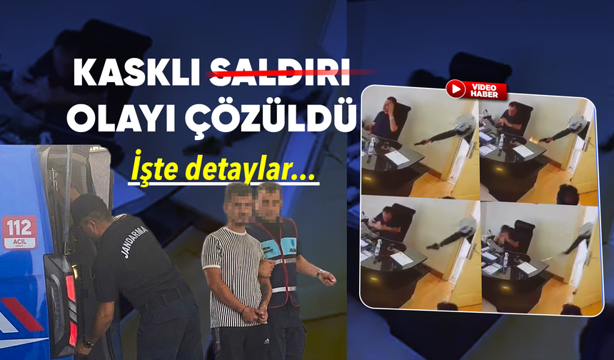 Kasklı saldırı olayı çözüldü: 3 şüpheli tutuklandı