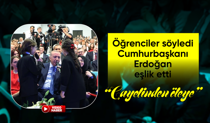 Cumhurbaşkanı Erdoğan, ‘Çayeli’nden Öteye’ türküsünü söyledi