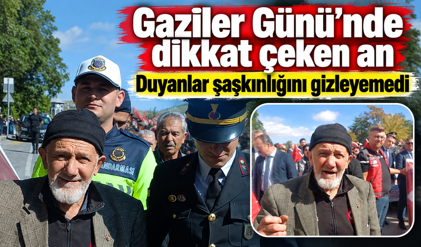 Atatürk'ün sesine benzeyen sesiyle tanınan emekli postacı, Onuncu Yıl Nutku'nu okudu