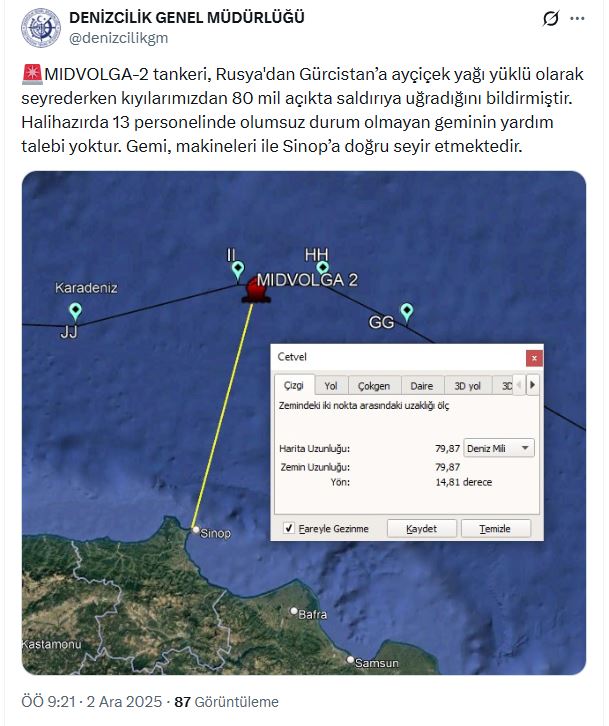 K A R A D E N I Z D E A Y C I C E K Y A G I Y U K L U T A N K E R E 1042866 309474