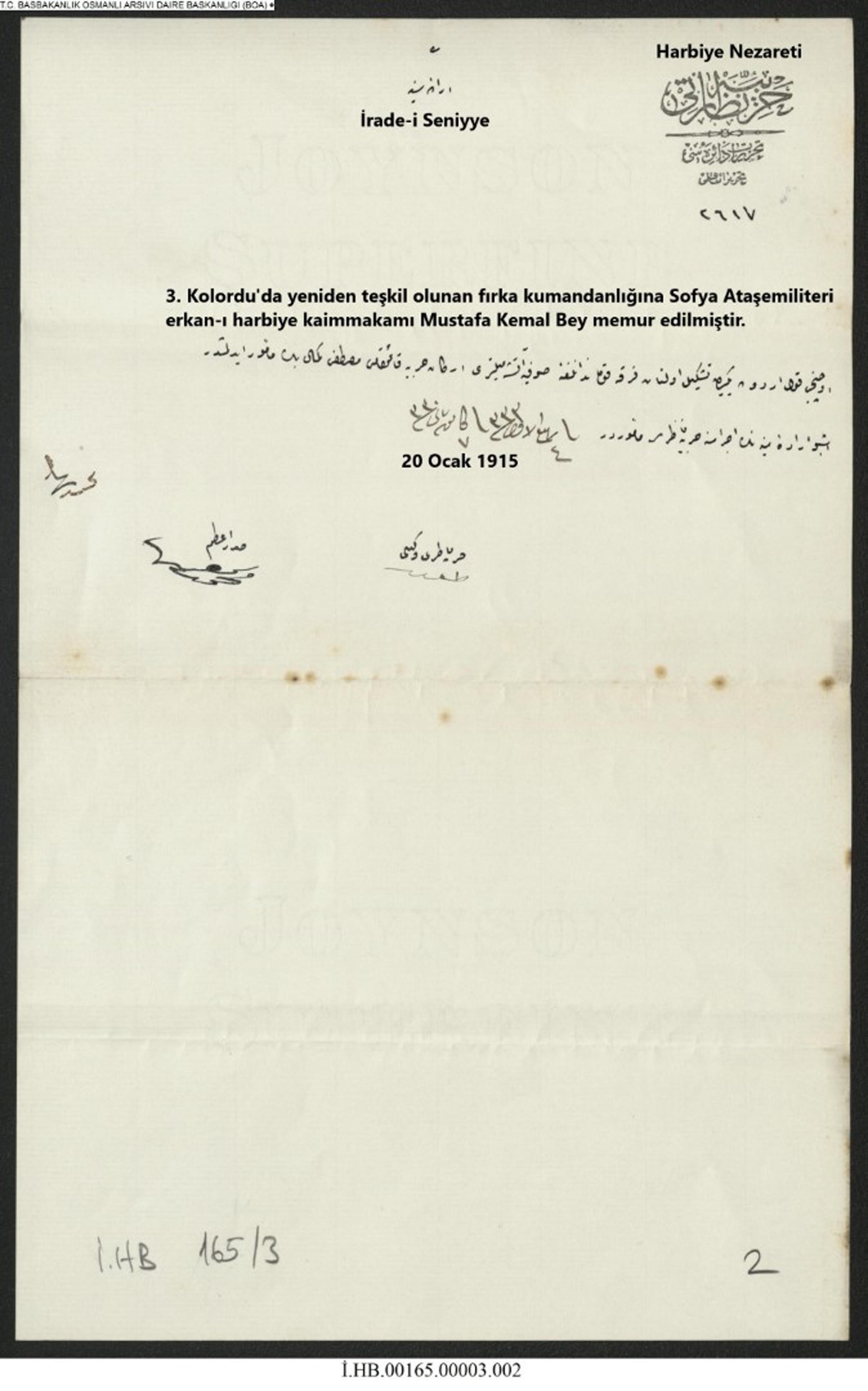 A T A T U R K U N K O M U T A N L I G I N I Y A P T I G I 19 U N C U 1126899 334437