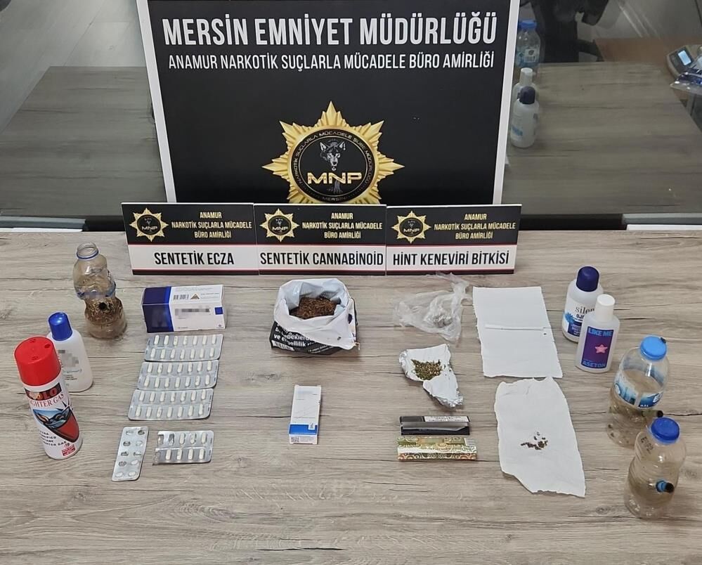 Mersin'in ilçelerinde uy*şturucu operasyonu: 26 şahsa işlem yapıldı