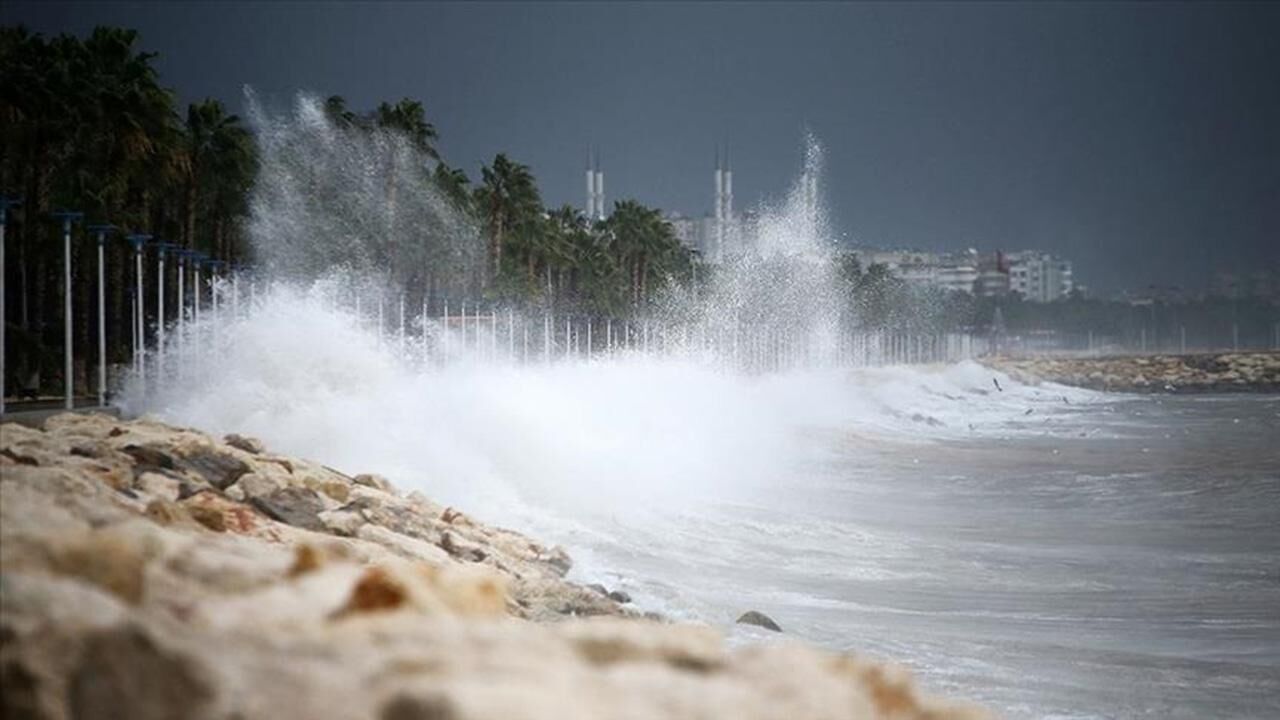Anamur-Silifke dikkat! Denizlerde fırtına bekleniyor