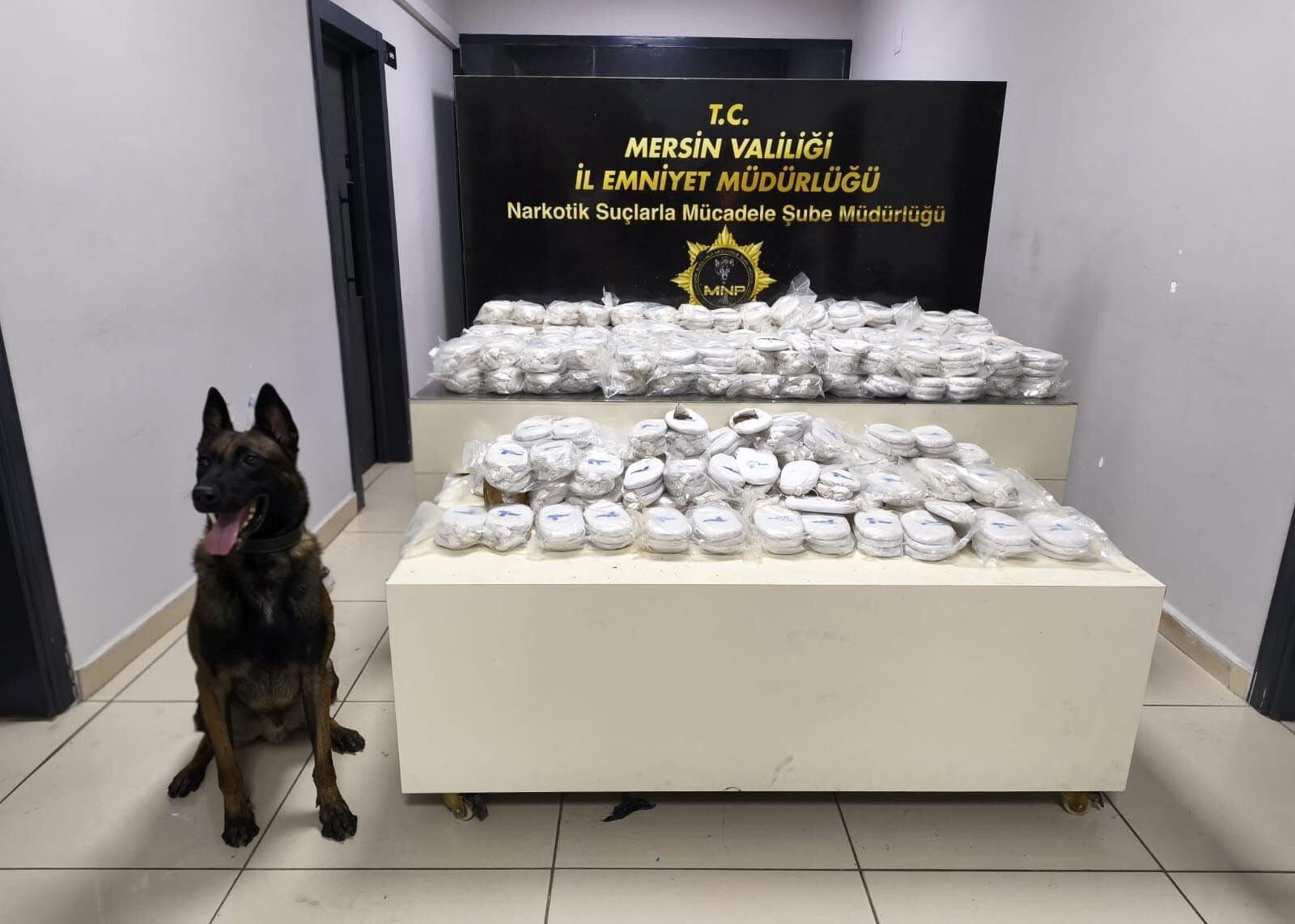 Piyasa değeri 13 milyon 960 bin lira olan 3 kilo 490 gram kokain ele geçirildi