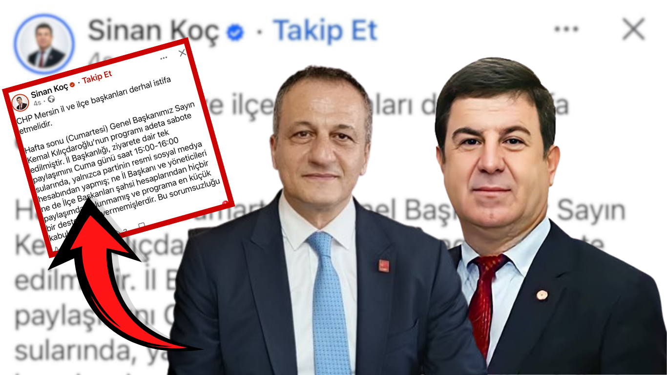 SİNAN KOÇ'TAN SERT TEPKİ: "KILIÇDAROĞLU'NUN PROGRAMI SABOTE EDİLDİ"