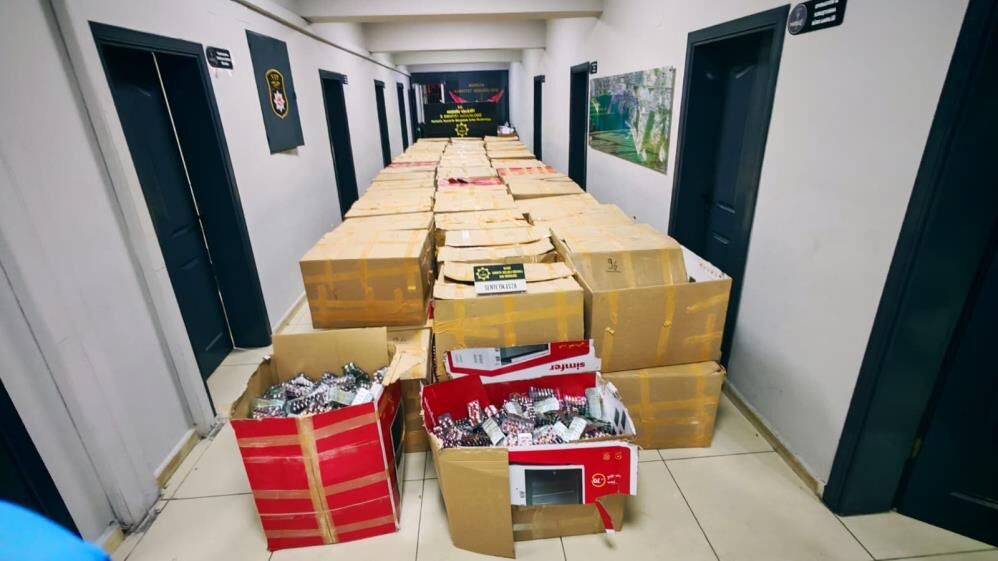 Kapı kilidi kesilerek içeri girildi, 2 milyon 296 bin adet uy*şturucu hap ele geçirildi
